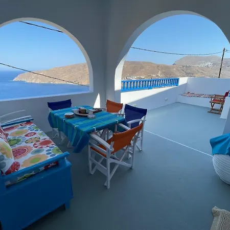 Cycladic House With Aegean Sea View Aegiali