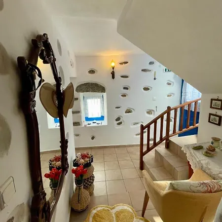 Cycladic House With Aegean Sea View Tatil Evi