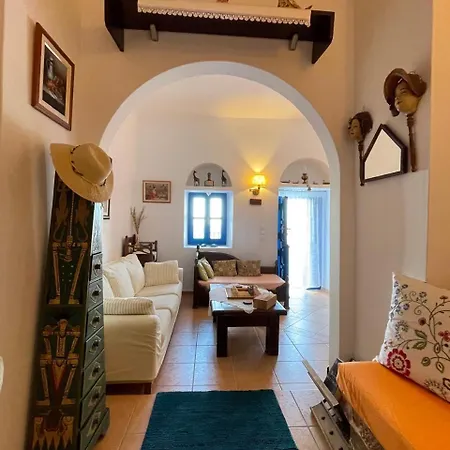 Cycladic House With Aegean Sea View Vakantiehuis *